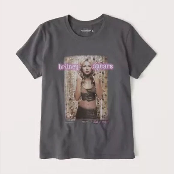 Abercrombie & Fitch Tops - Abercrombie Women’s Britney Spears Relaxed Graphic Tee